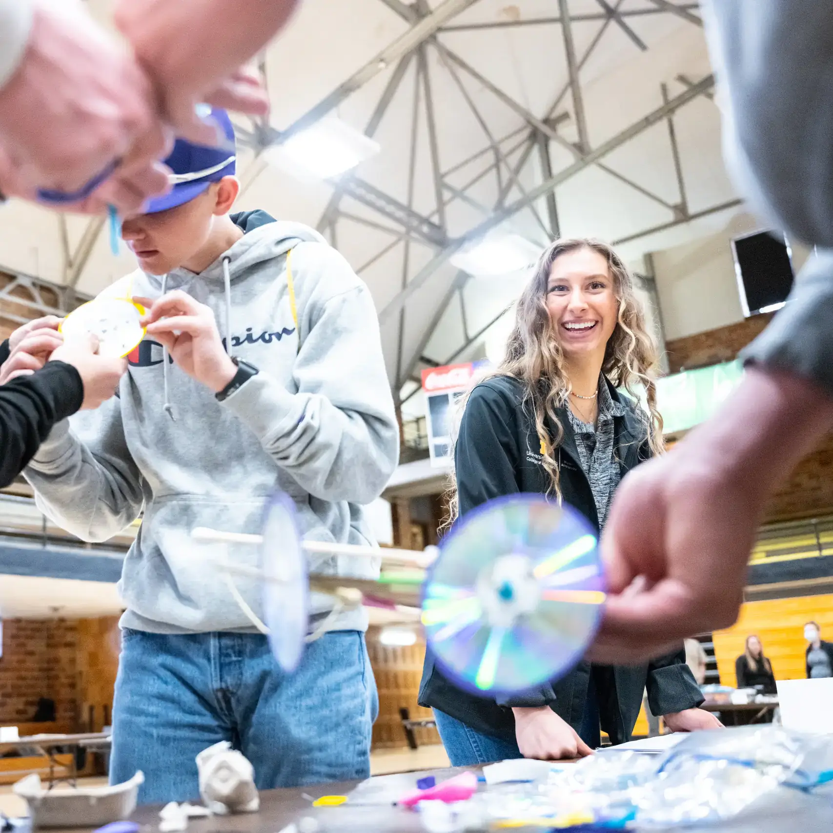 University of Idaho College of Engineering's annual Engineering Design EXPO. The Design EXPO allows current ENGR students to showcase their capstone projects to a wide variety of audiences.