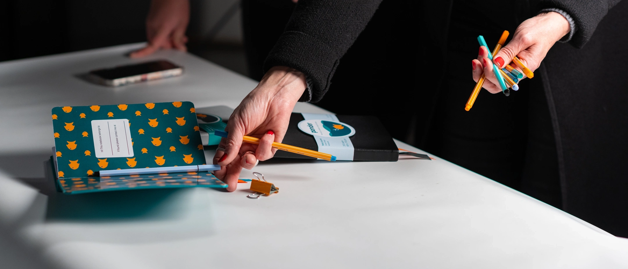 College of Art and Architecture Graphic Design student packaging photos