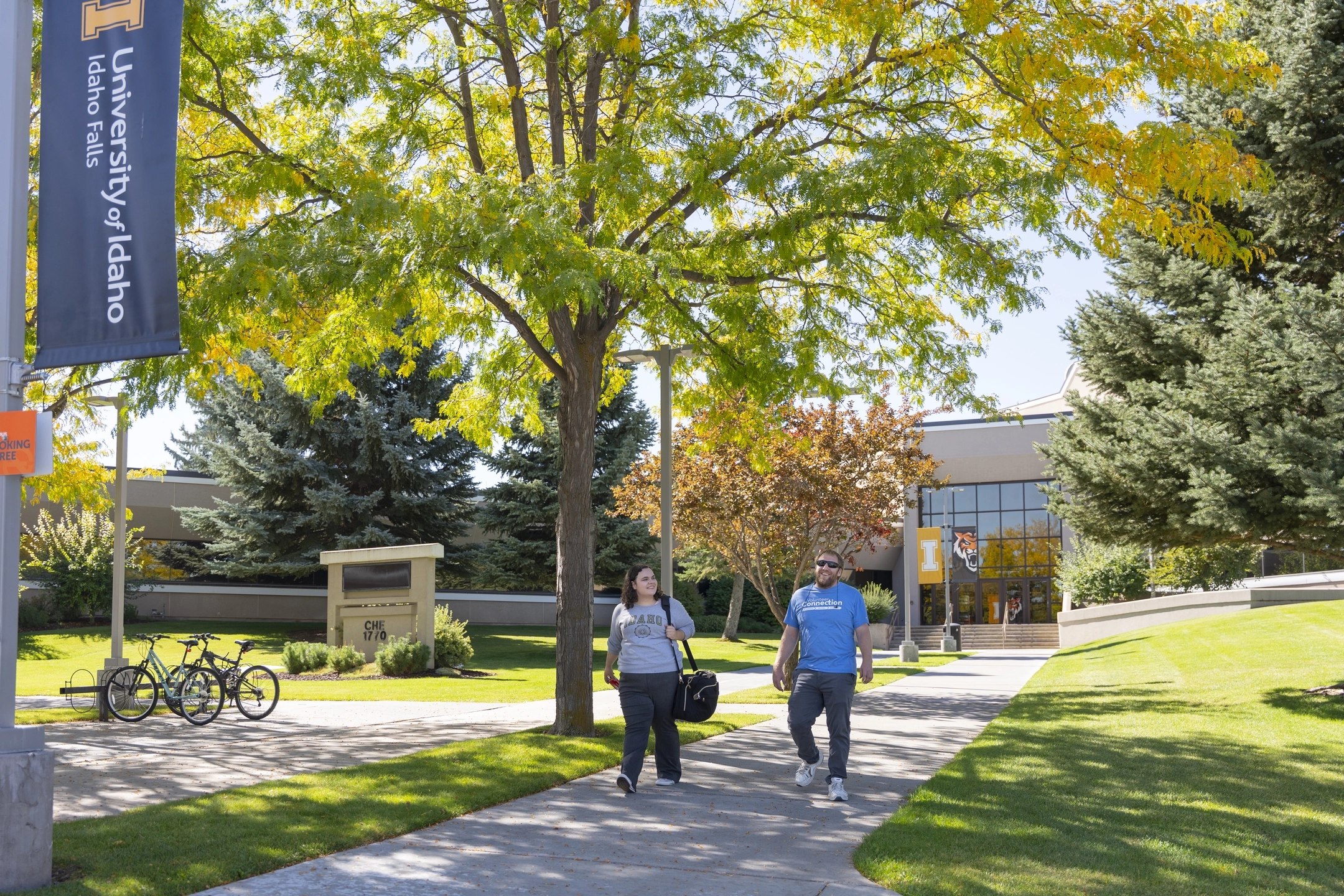 Fall 2024 stock imagery from Idaho Falls campus.