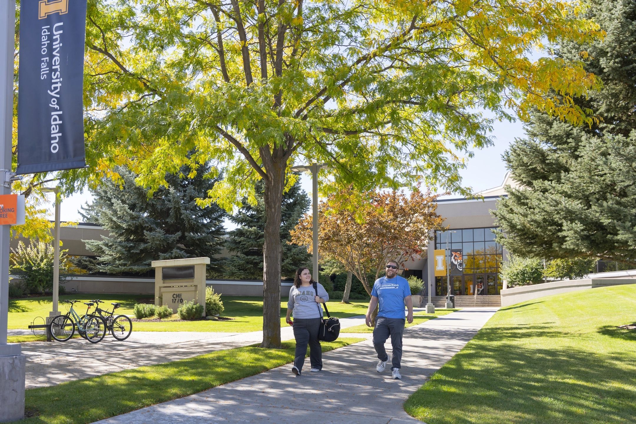 Fall 2024 stock imagery from Idaho Falls campus.