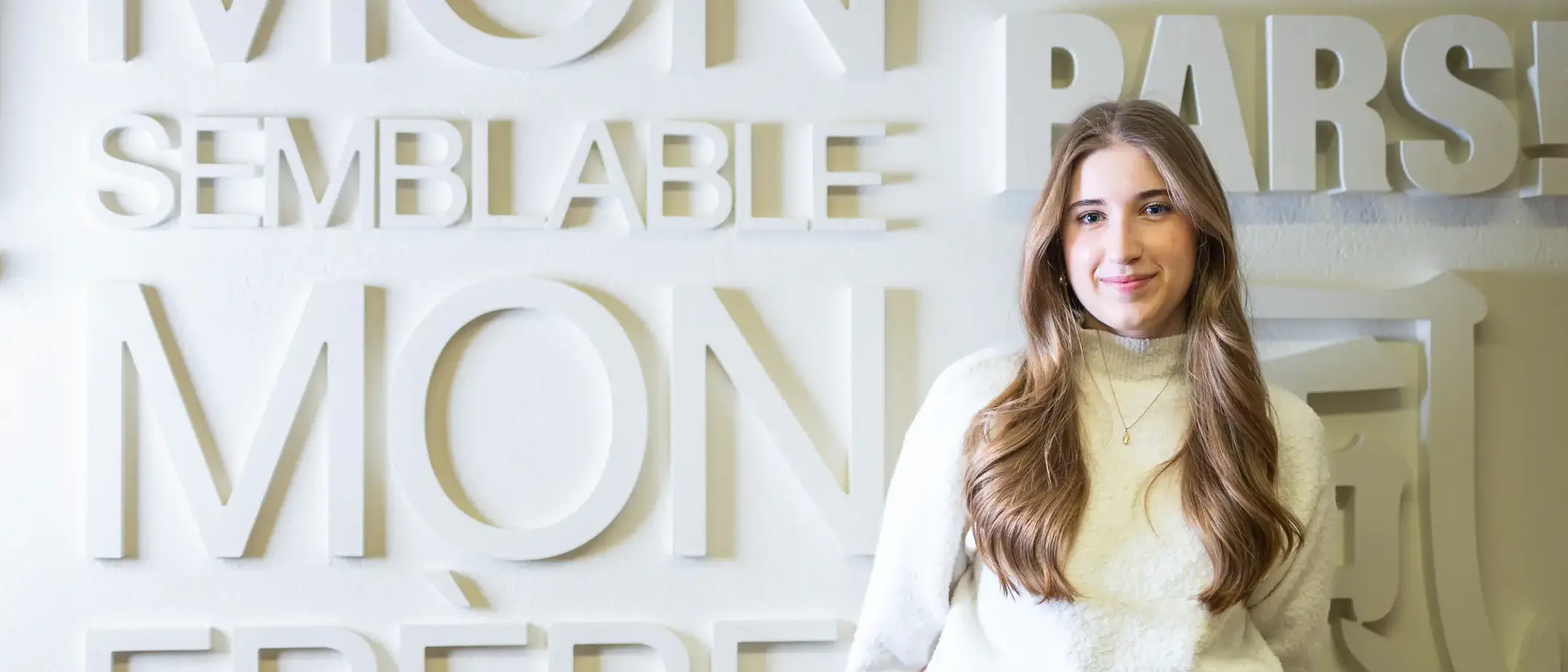 Student Sarah Margaret Horn is photographed Thursday, April 10, 2025 for a story about the School of Global Studies preparing students for international business.