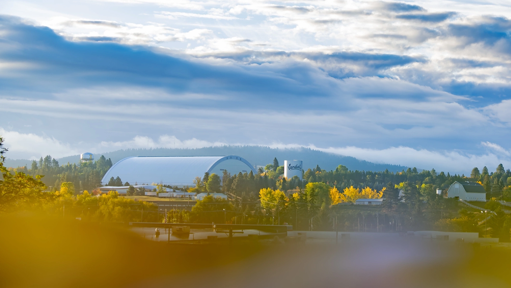 Palouse hills scenery in the fall