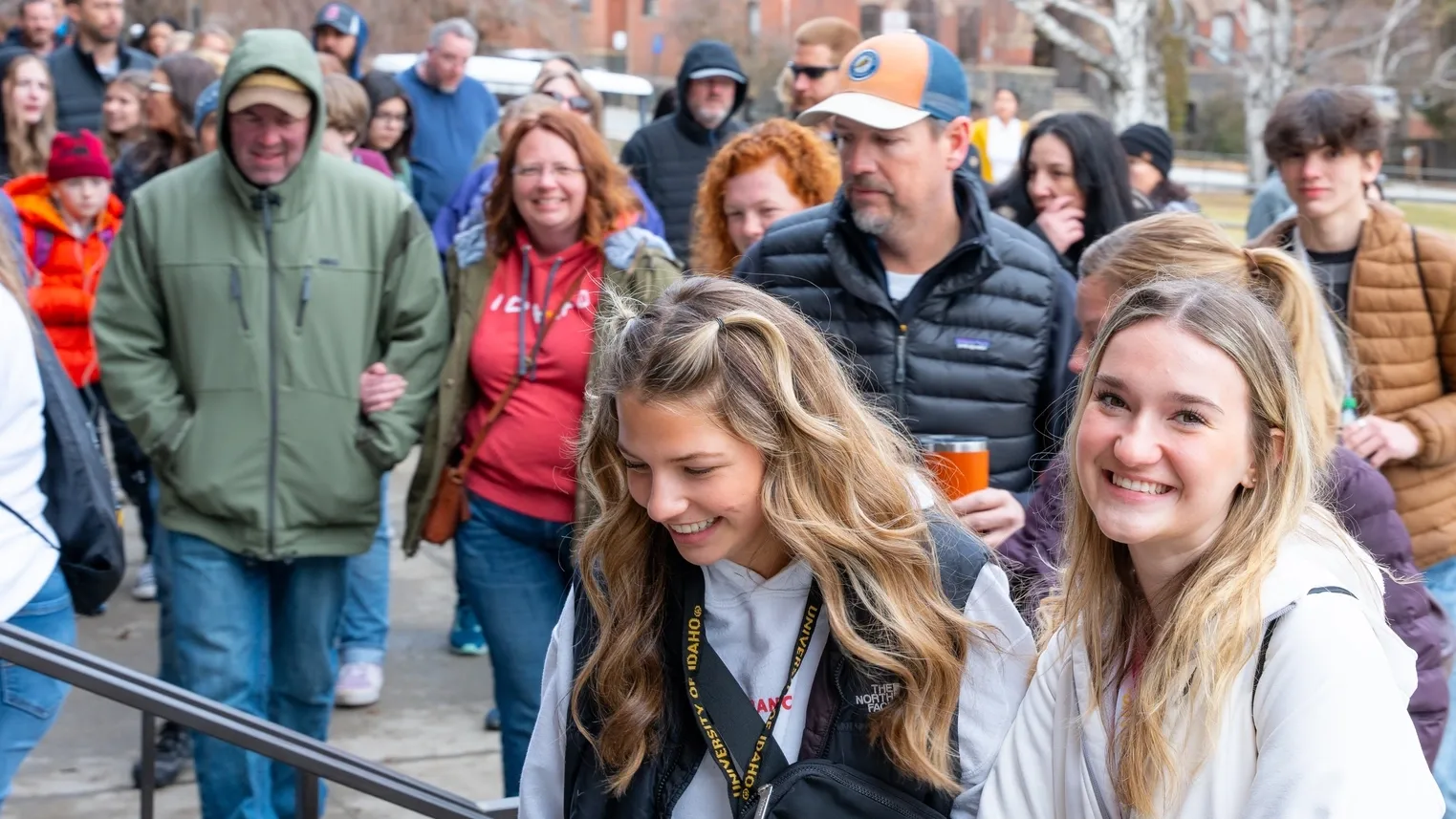 UIdaho Bound signature event for newly admitted students.