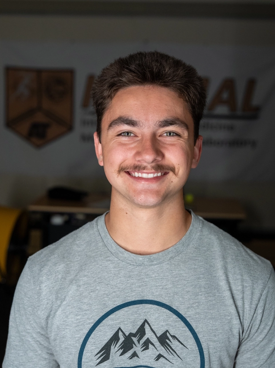 Jared Hanchey does movement science research with Joshua Bailey on Wednesday, June 11, 2025 at the Integrated Sports Medicine Movement Analysis Laboratory in the Physical Education Building. Hanchey is studying the effects of isometric and generalized warmups for deadlift performance.