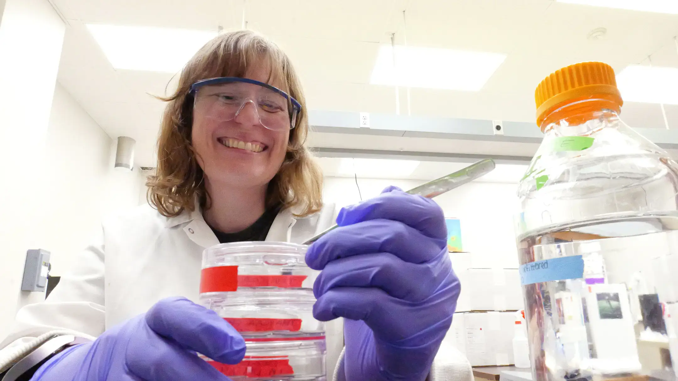 University of Idaho student-led research is headed to NASA’s International Space Station (ISS) to help astronauts stay healthy in space, extend mission success and deepen our understanding of the galaxy we live in. Research led by U of I College of Engineering Professor Matthew Bernards and Chemical Engineering Graduate Student Adrienne Shea, is focused on developing a bacteria adhesion resistant coating for use in space vehicles to protect astronauts from sickness and disease.