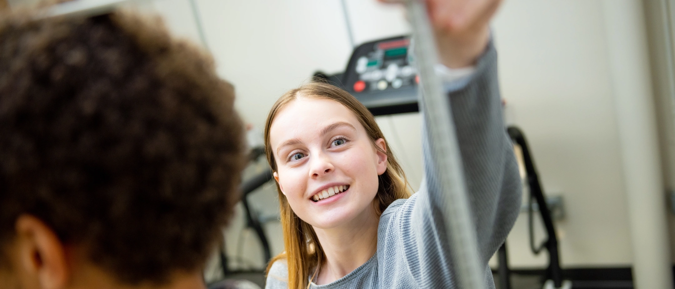 Education Health and Human Sciences student Morgan Flynn Vandal in focus