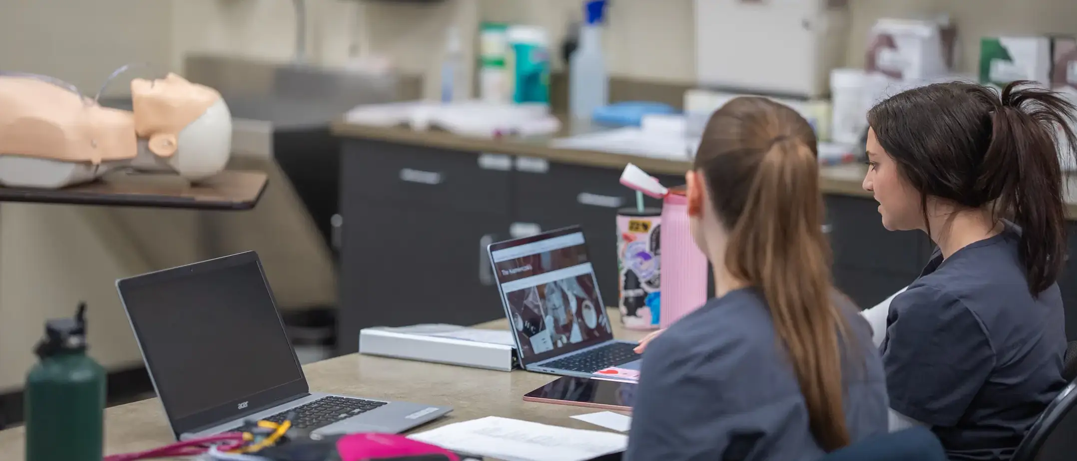 Photos highlighting educational collaborations and partnerships between the University of Idaho and North Idaho College in Coeur d’Alene, ID on Thursday, February 26, 2026.