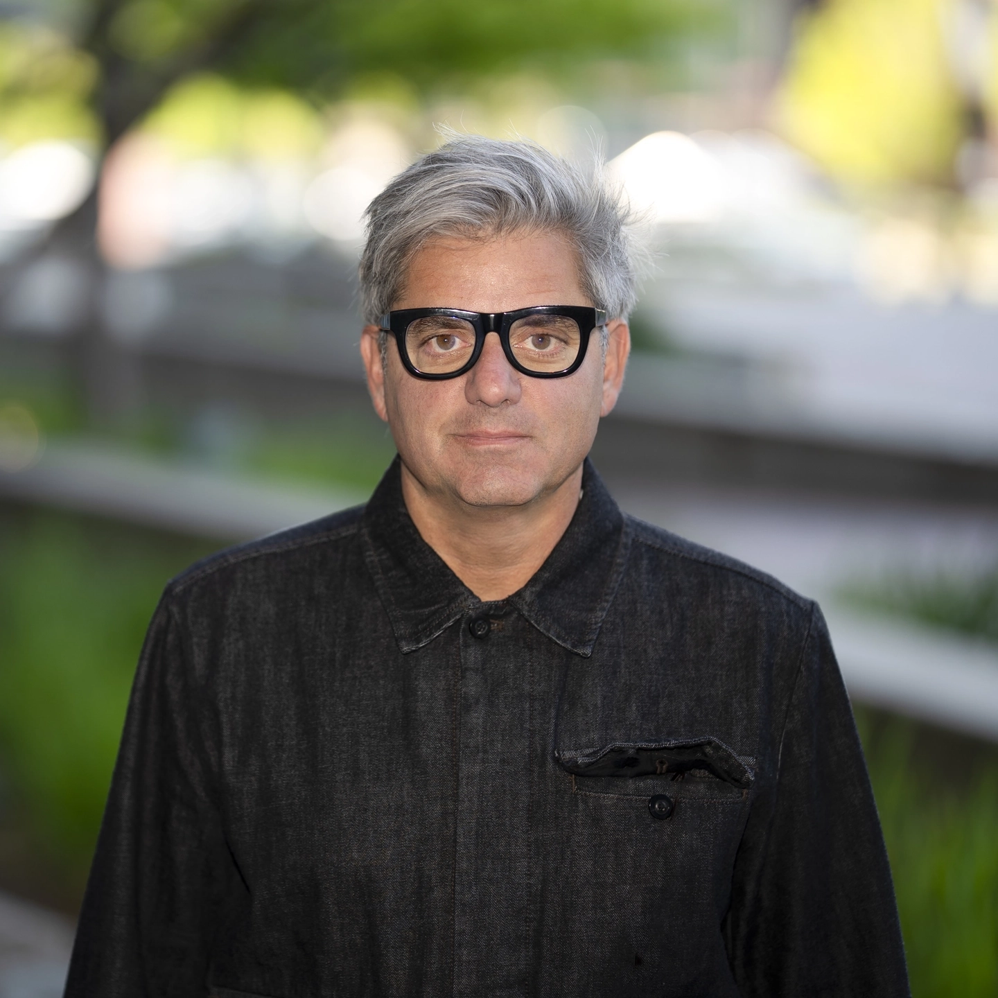 Boise faculty and staff portraits. Emiliano Espasandin, of the College of Art and Architecture.