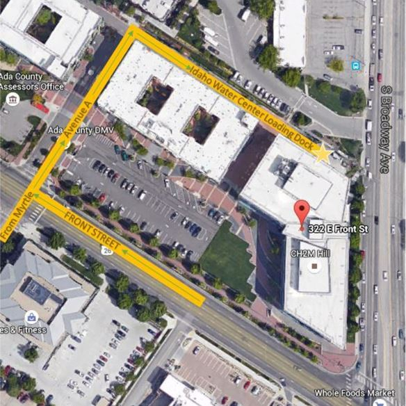 University of Idaho Boise event parking map