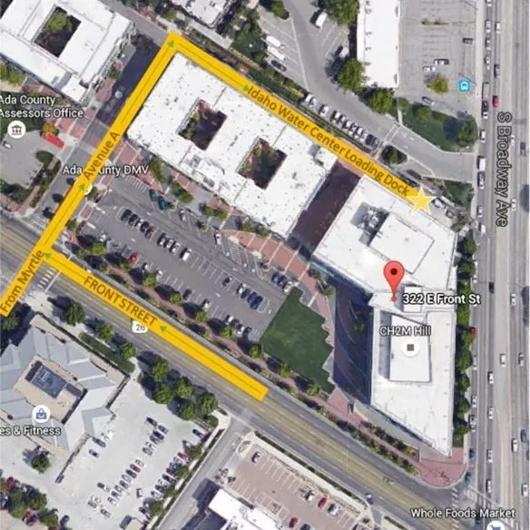 University of Idaho Boise event parking map