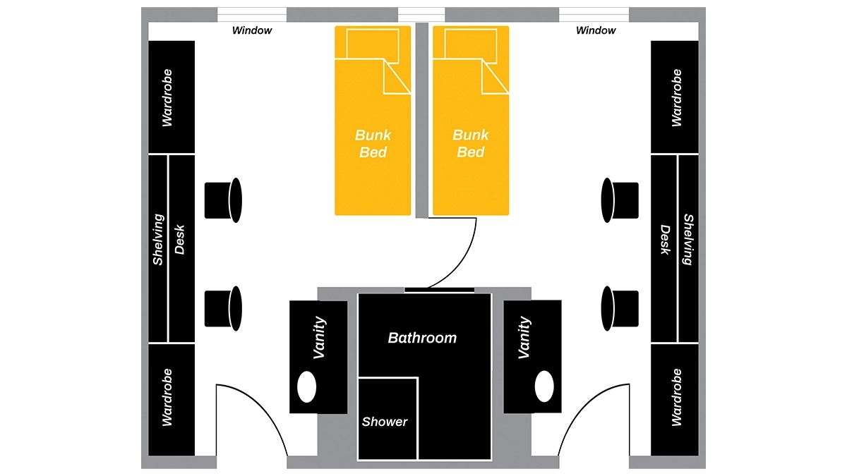 Wallace floor plan