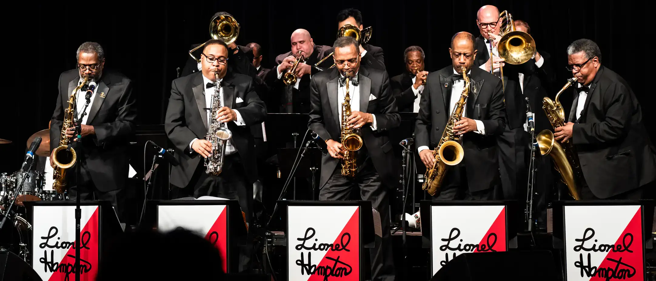 Lionel Hampton Jazz Festival Friday night concert with Lionel Hampton Big Band featuring Joseph Doubleday