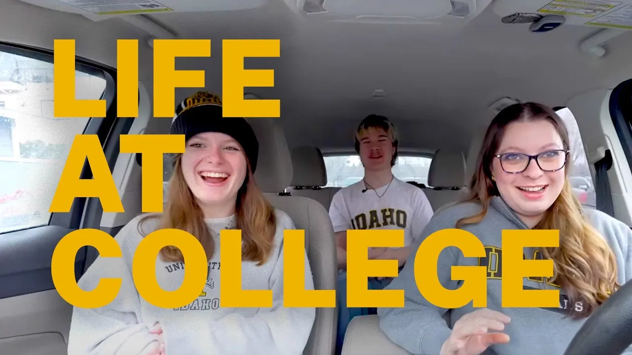 Ask students questions about life during college