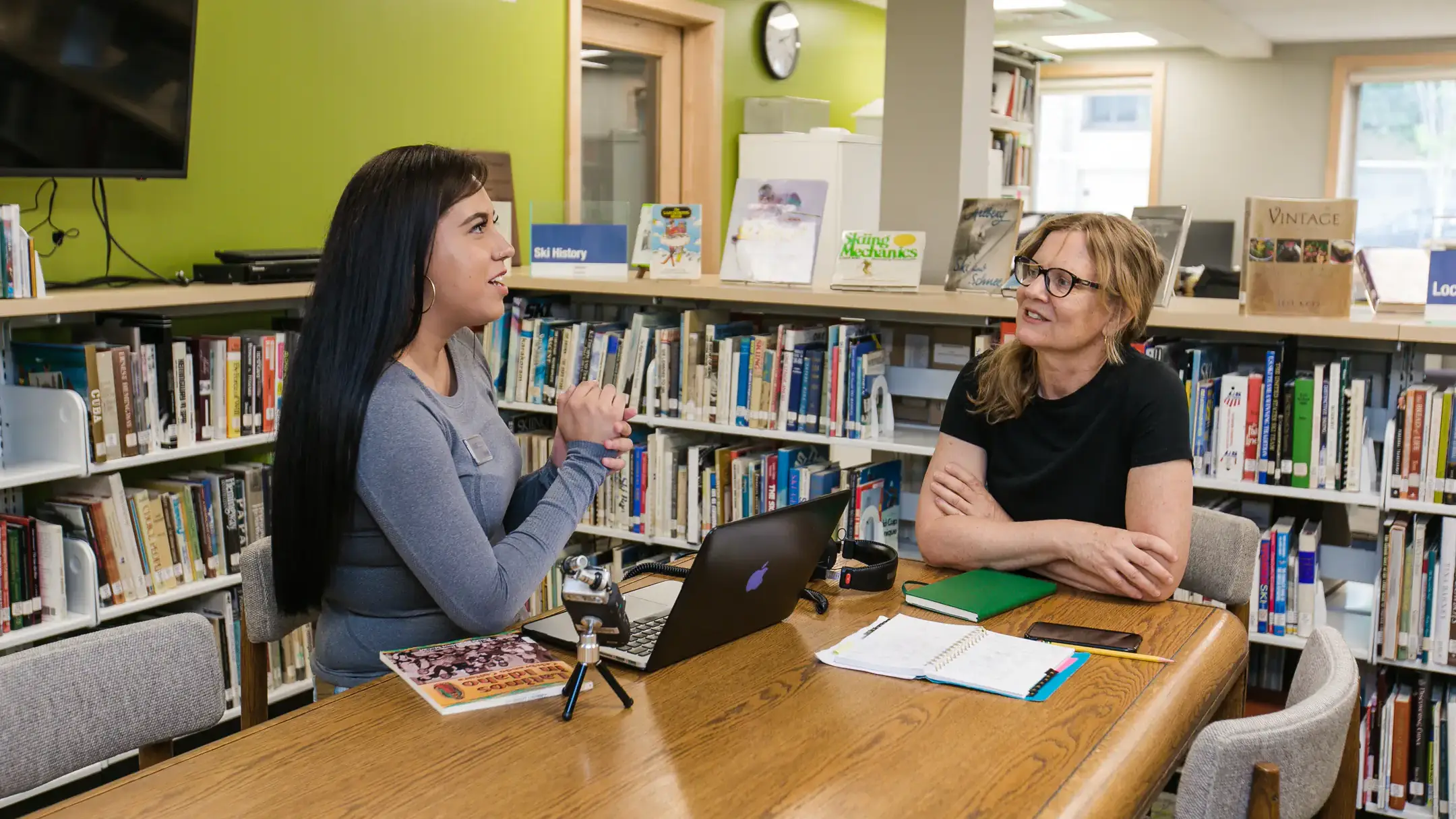 College of Letters Arts and Social Sciences student internship in Ketchum Idaho