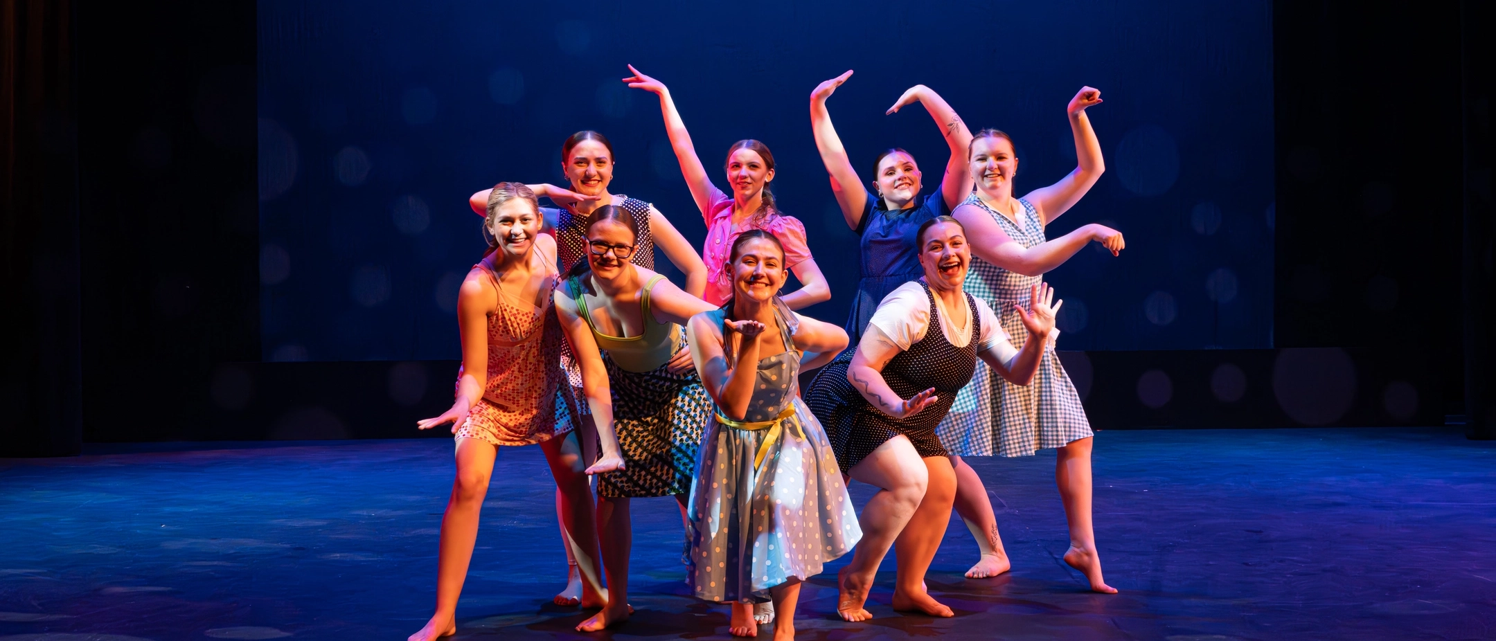 Dress rehearsal for the 34th annual DancersDrummersDreamers (DDD) on March 19, 2025.