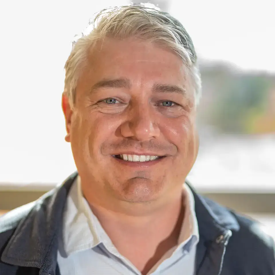 Portraits of University of Idaho Extension employees on Thursday, April 9, 2026. Pictured is Lance Hansen, Extension Educator in Family Finance and Madison County Chair; University of Idaho Extension in Madison County.