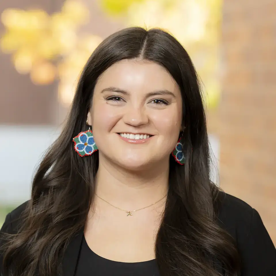 Portrait of Julie Leavitt, Director of the Native American Law Program; College of Law.