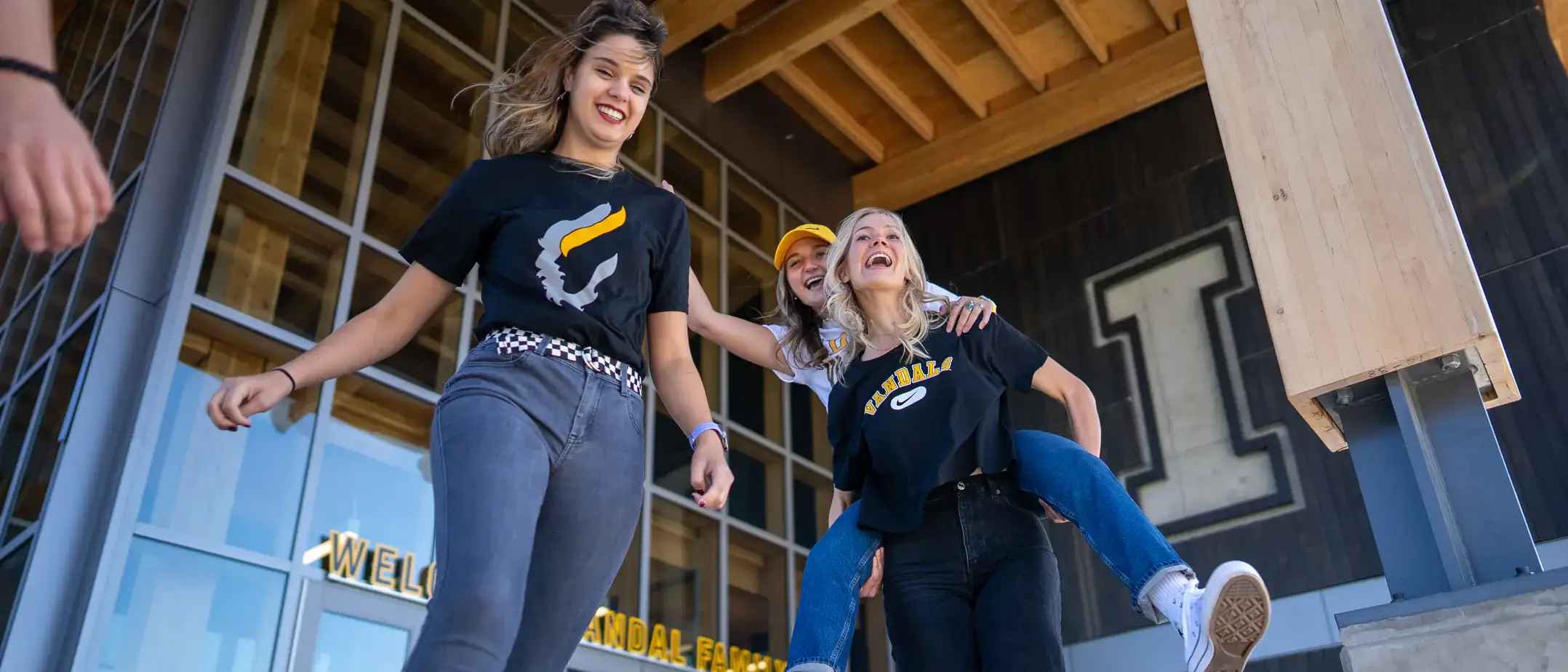 Student life on campus.