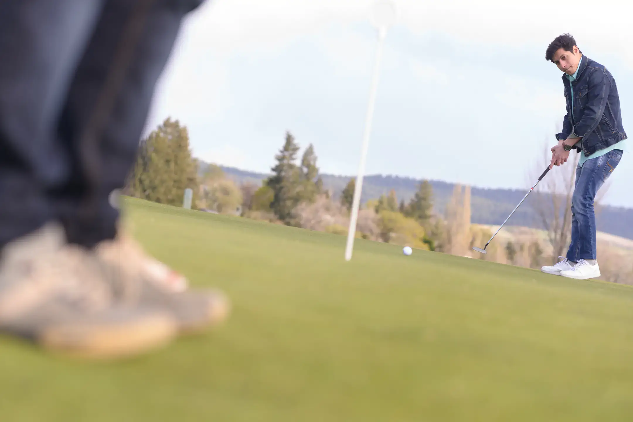 GSSP international students at the Univeristy of Idaho Golf Course