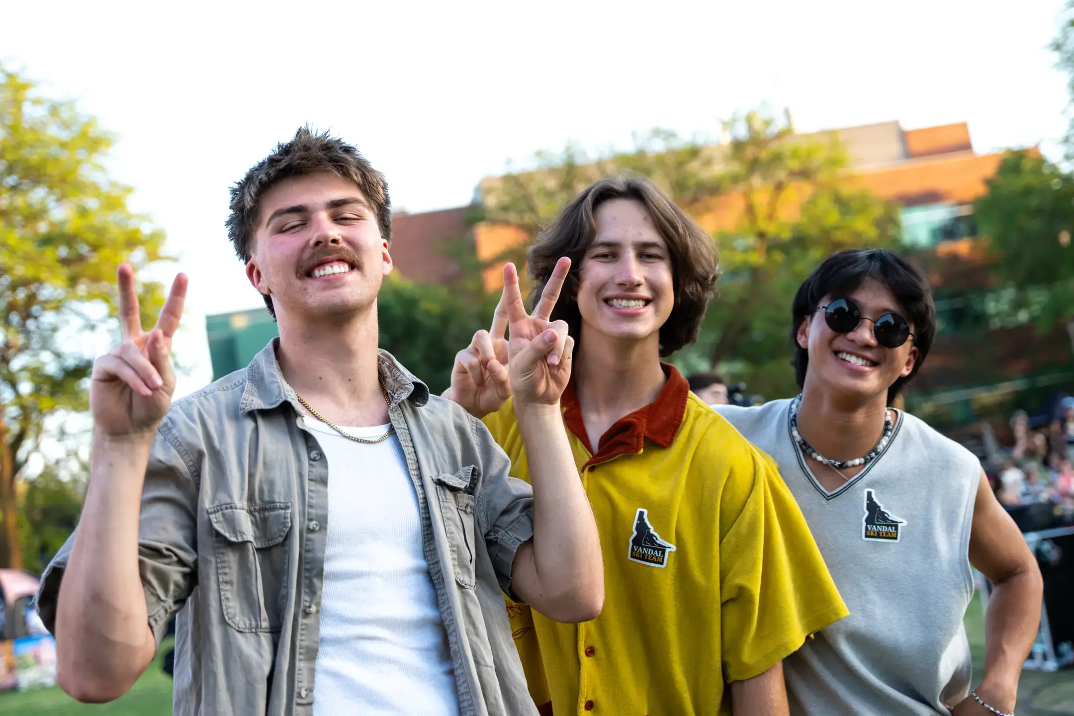 Snapshots from Start Up Orientation week, featuring FSL events, friendship bracelet making, Palousafest, Vandal Scramble, Screen on the Green, Move-In, Family Send-Off, and the Multicultural BBQ.