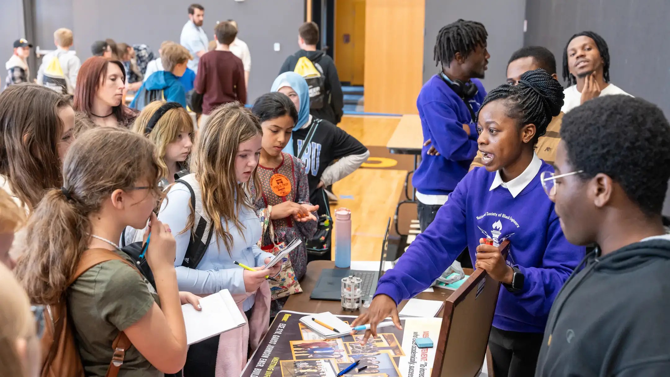 University of Idaho College of Engineering Expo in the ICCU arena, April 26th, 2024.
