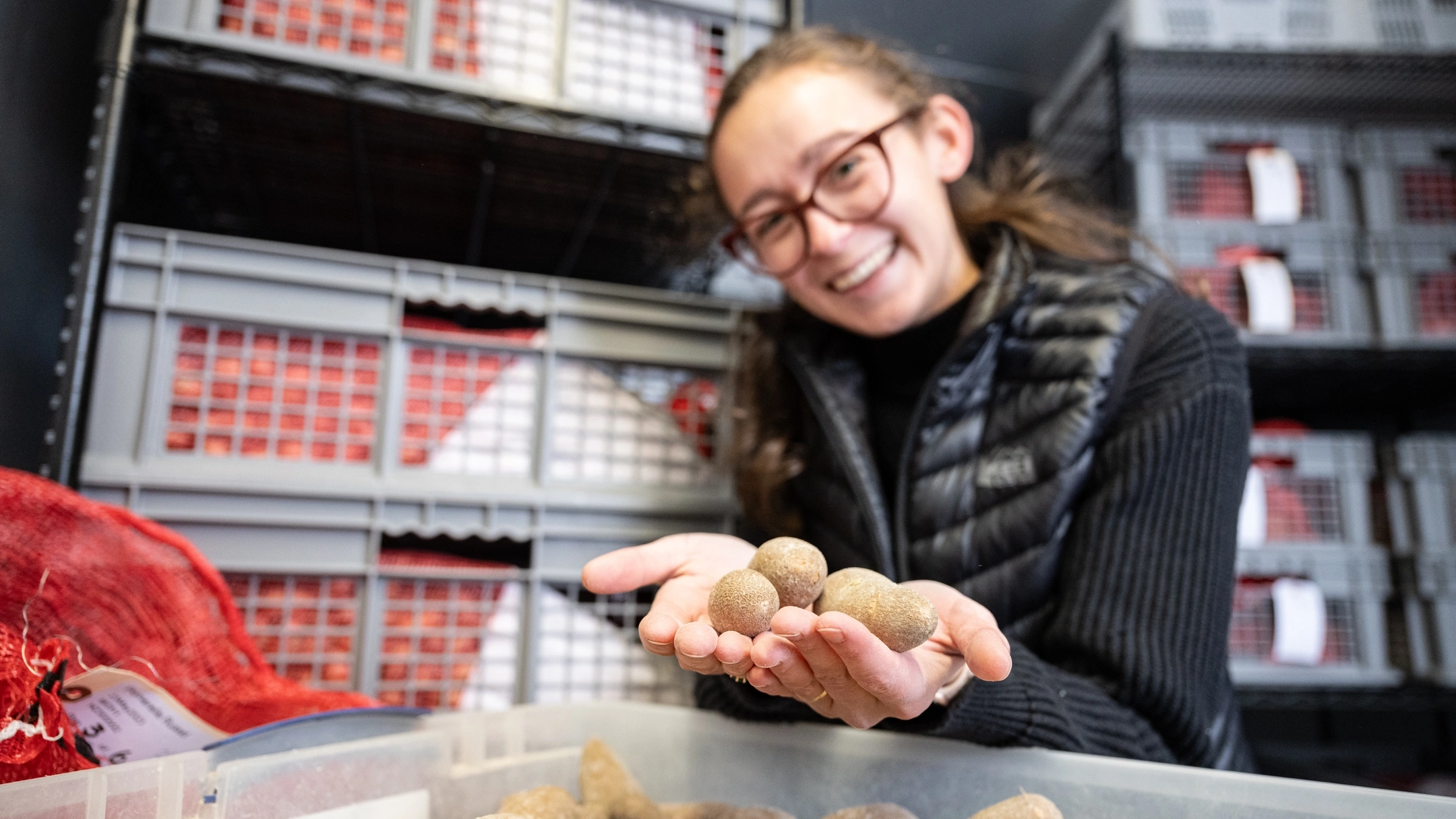 Myla Crites graduation feature.  Myla is graduating in December with a degree in horticulture and urban agriculture and will begin a job at Helena Chemical in Pullman.