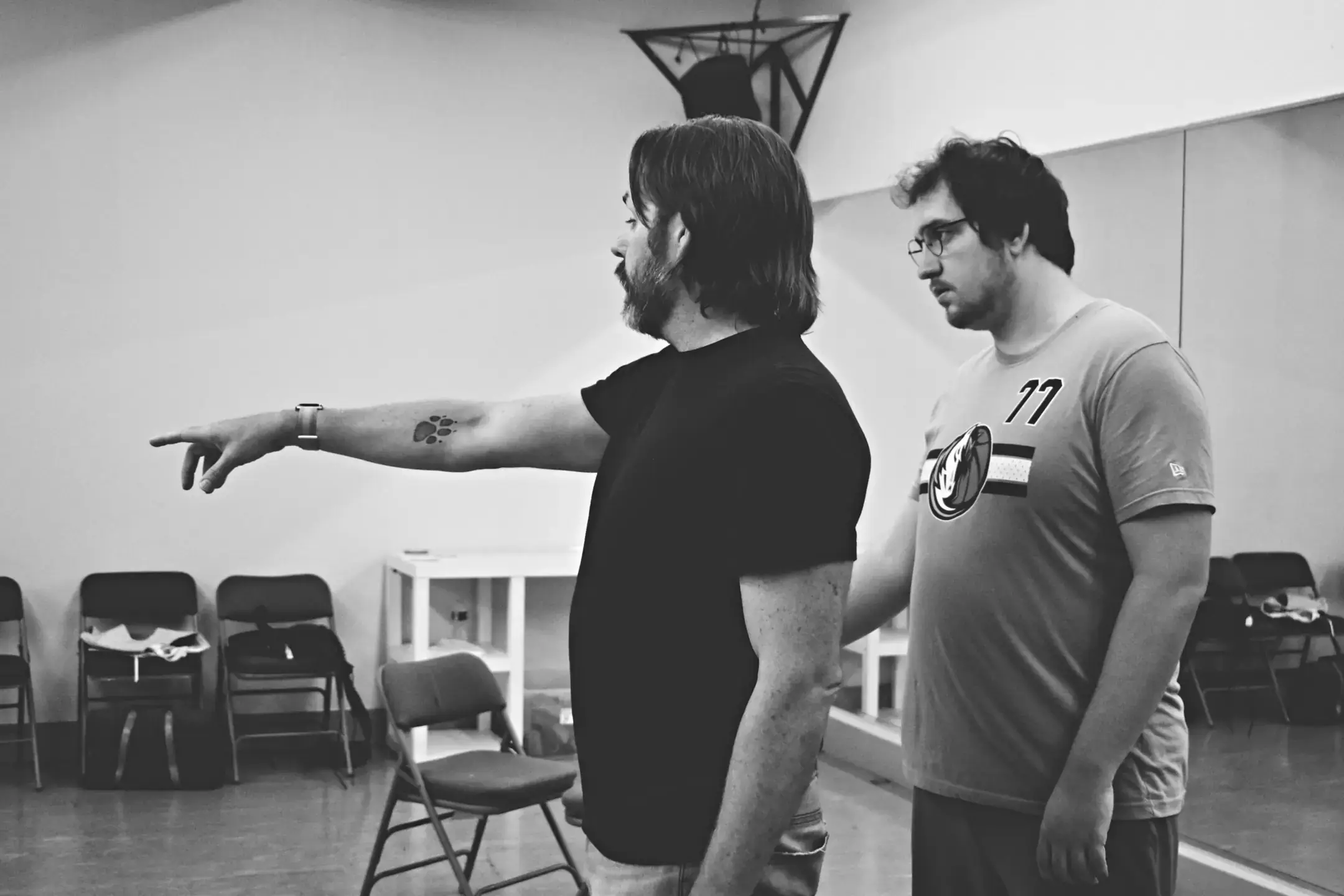 Scott Guthrie instructing a student