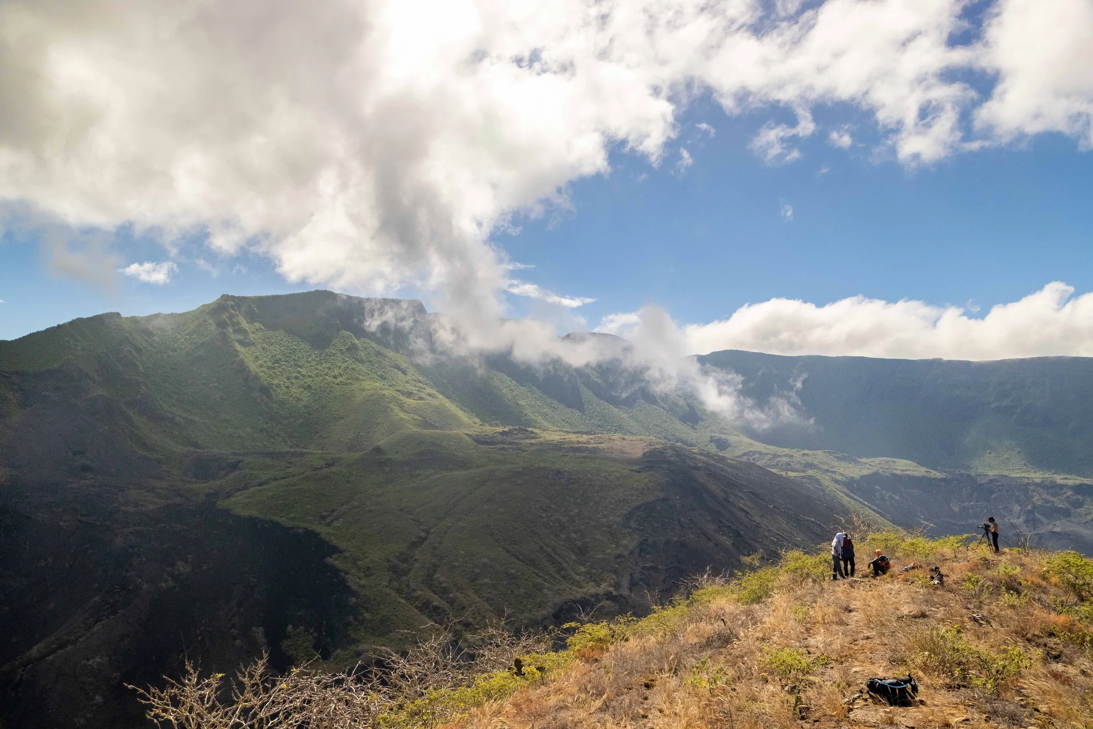 Three University of Idaho researchers travel to the Galapagos Islands in search of clues unlocking the mysteries of evolution through the study if snails on the pristine, untouched volcanic archipelago 700 miles off the coast of Ecuador.