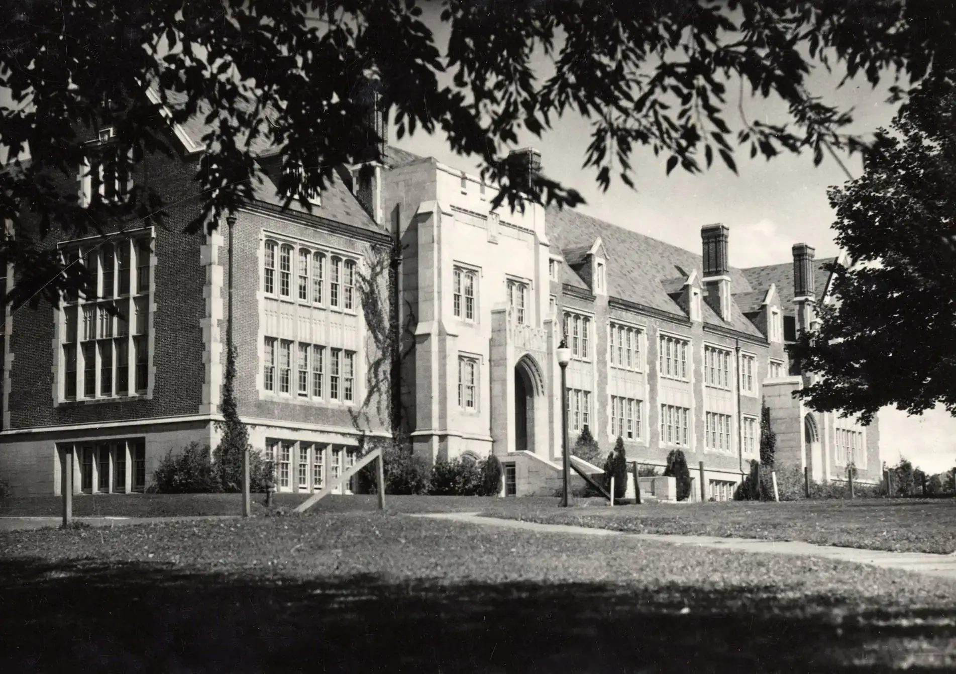 Photo from University of Idaho Special Collections and Archives: Life Sciences (South), about 1930. This is one of the best examples of Collegiate Gothic architectural style in the state of Idaho, but up to this point has not been recognized on the National Register of Historic Places. The U of I district is comprised of many architectural styles, with Collegiate Gothic being one of the most recognizable. 