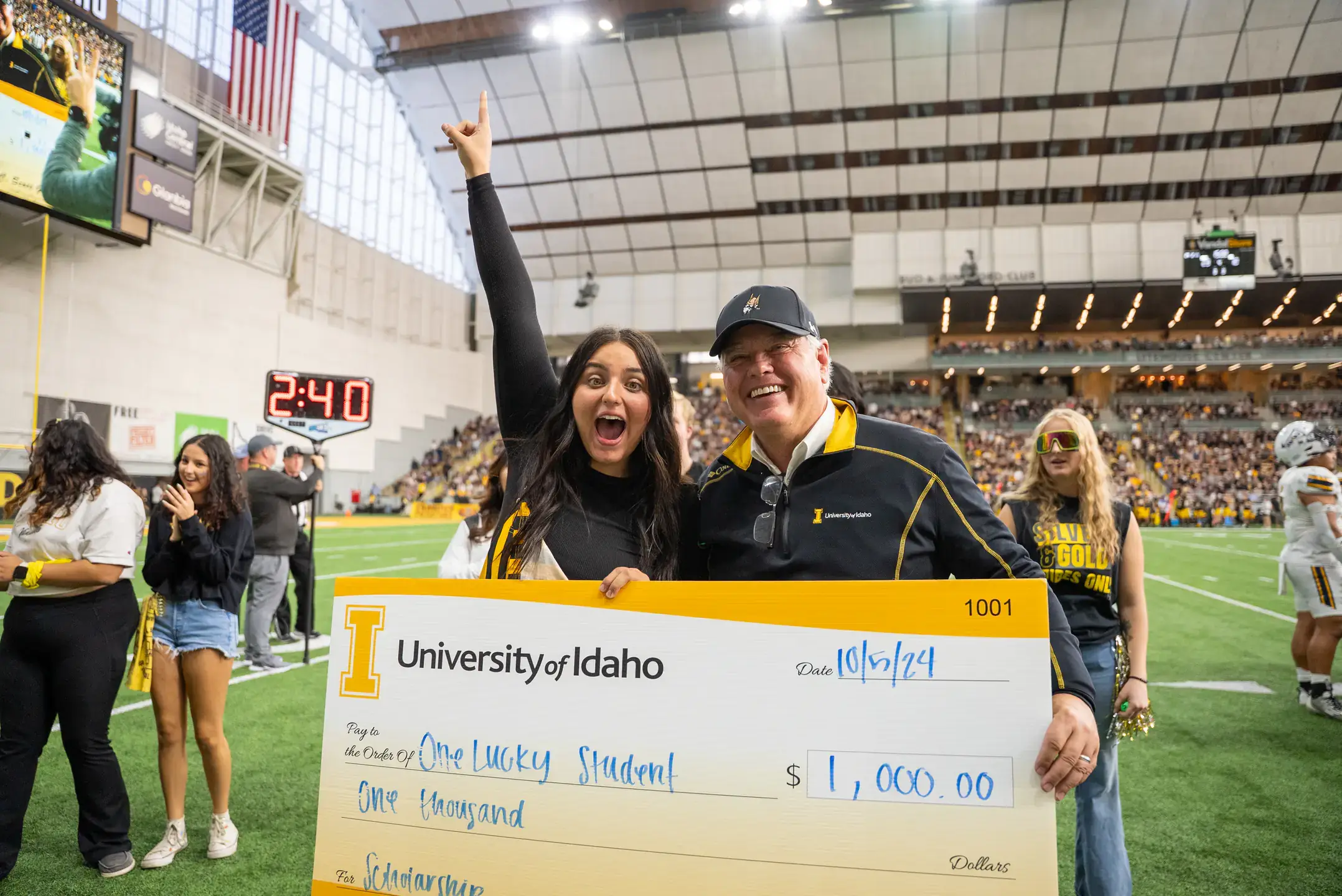 2024 Homecoming football game vs. Northern Arizona. 