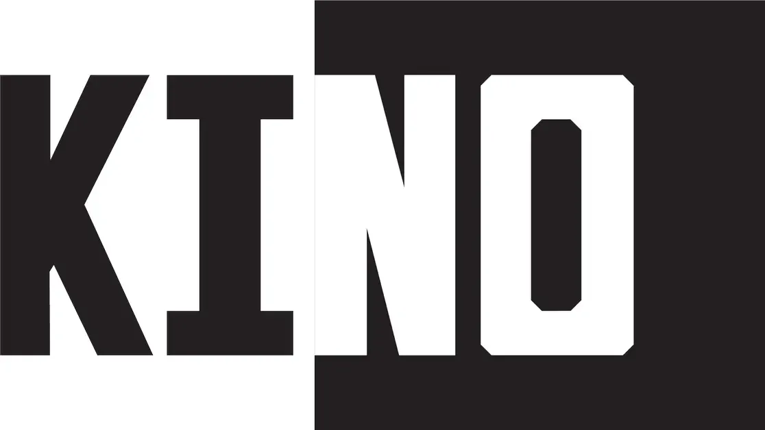 kino short film festival logo black and white