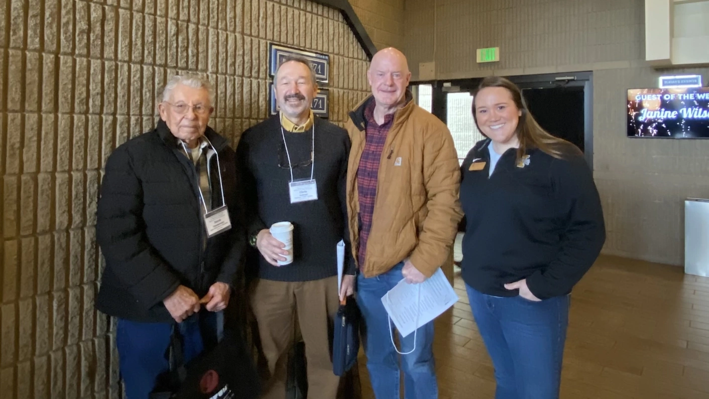 UI Extension forestry experience spans generations as Norm Fitzsimmons (left) legacy lives on in Clearwater County.