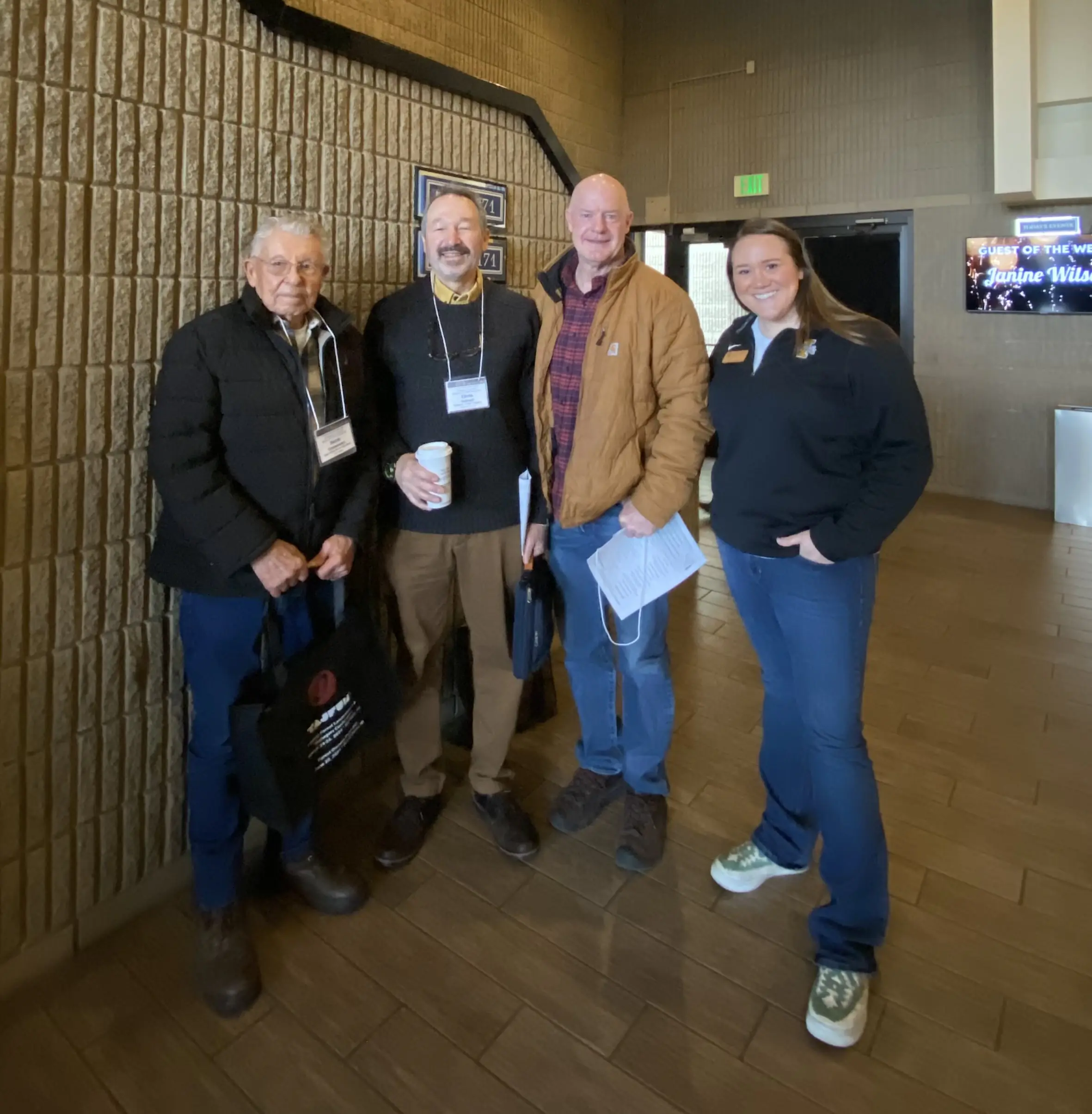 UI Extension forestry experience spans generations as Norm Fitzsimmons (left) legacy lives on in Clearwater County.