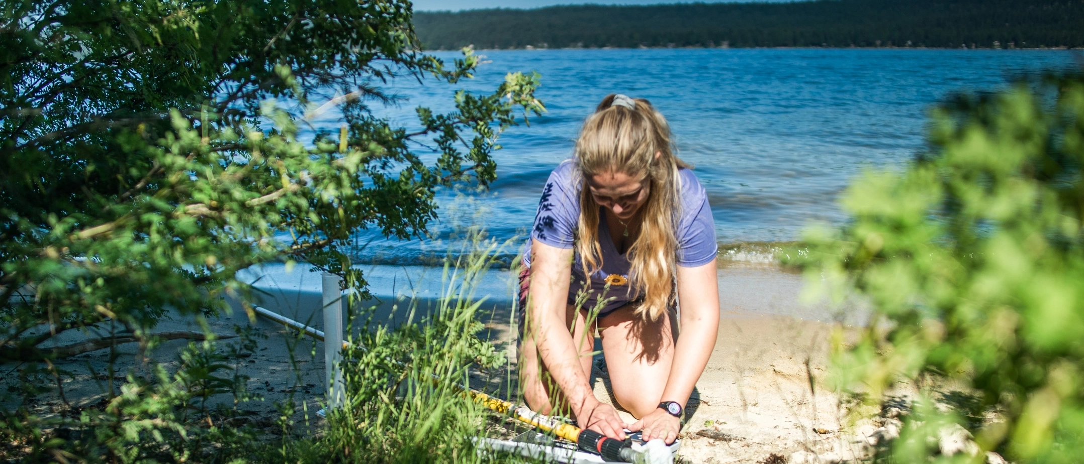 College of Natural Resources water study at McCall Outdoor Science School McCall Idaho