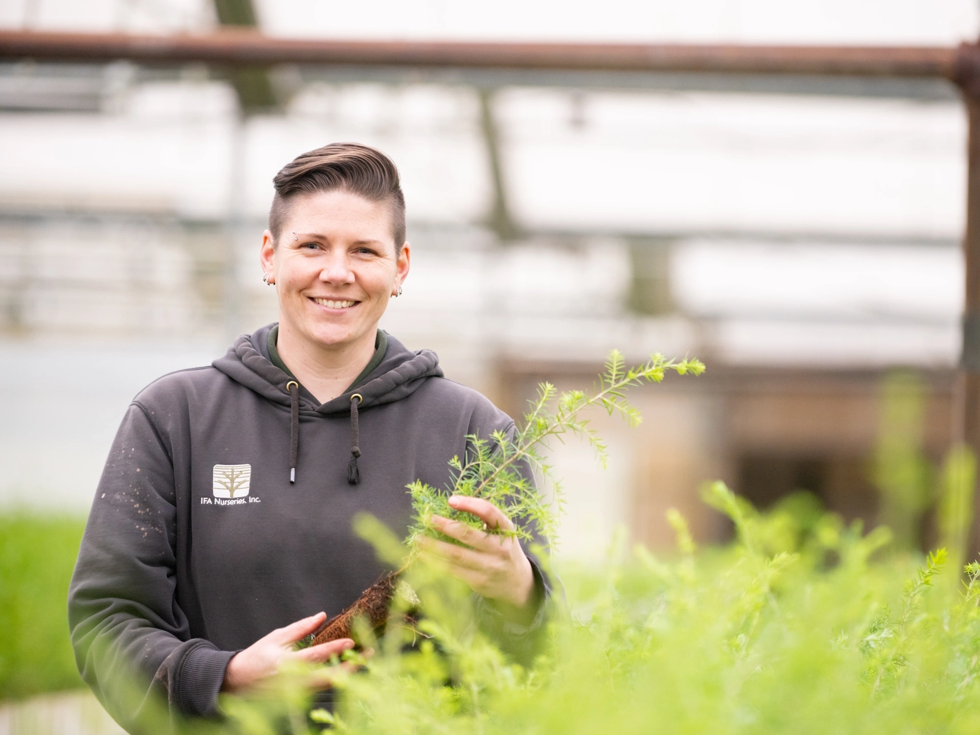 Pitkin nursery MACHINE feature with alumni Shannin Murphy at IFA Nursery in Aurora Oregon