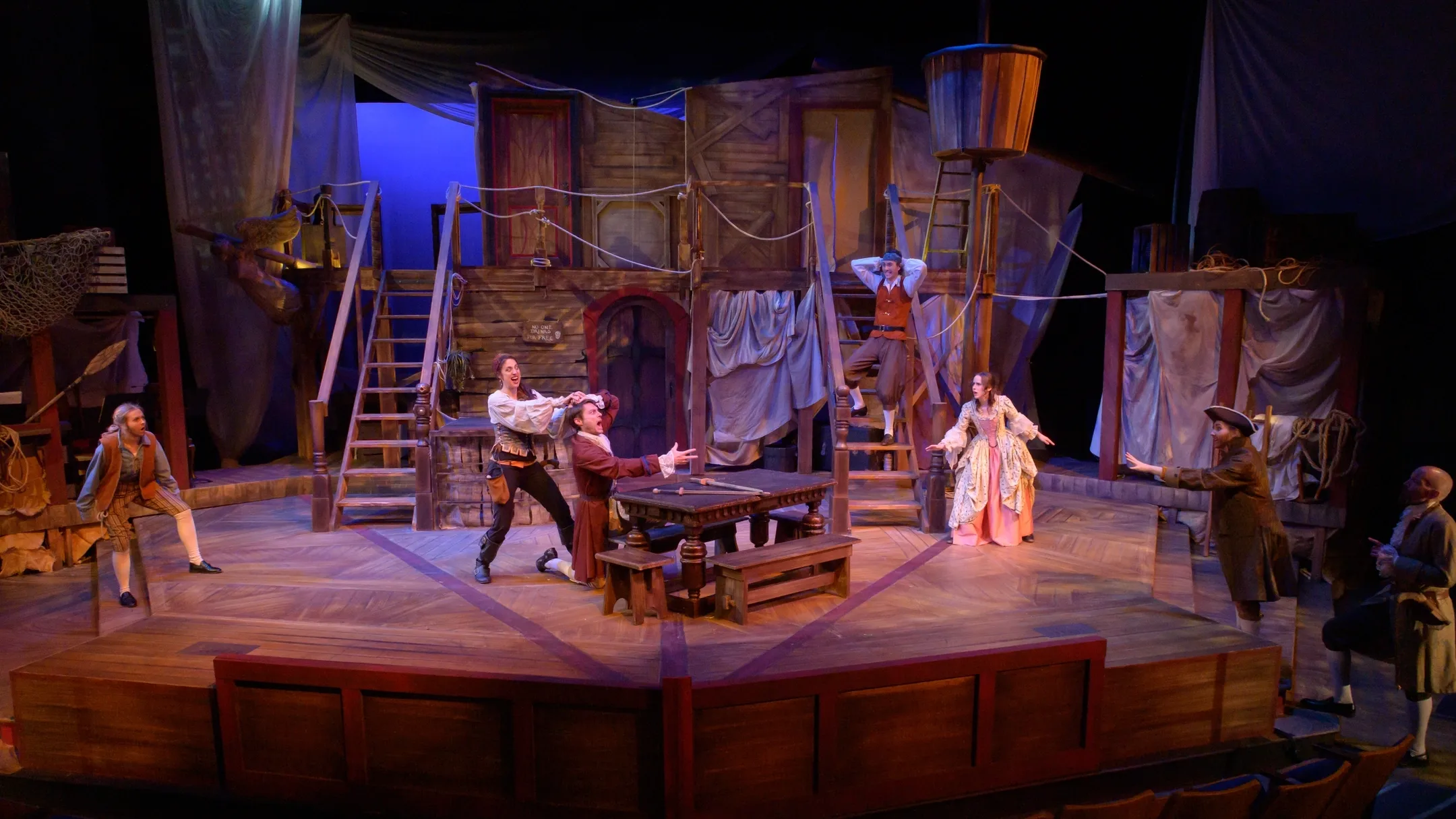 Archive Photos of Theatre production "The Three Keys of Captain Hellfire" in the Hartung Theater