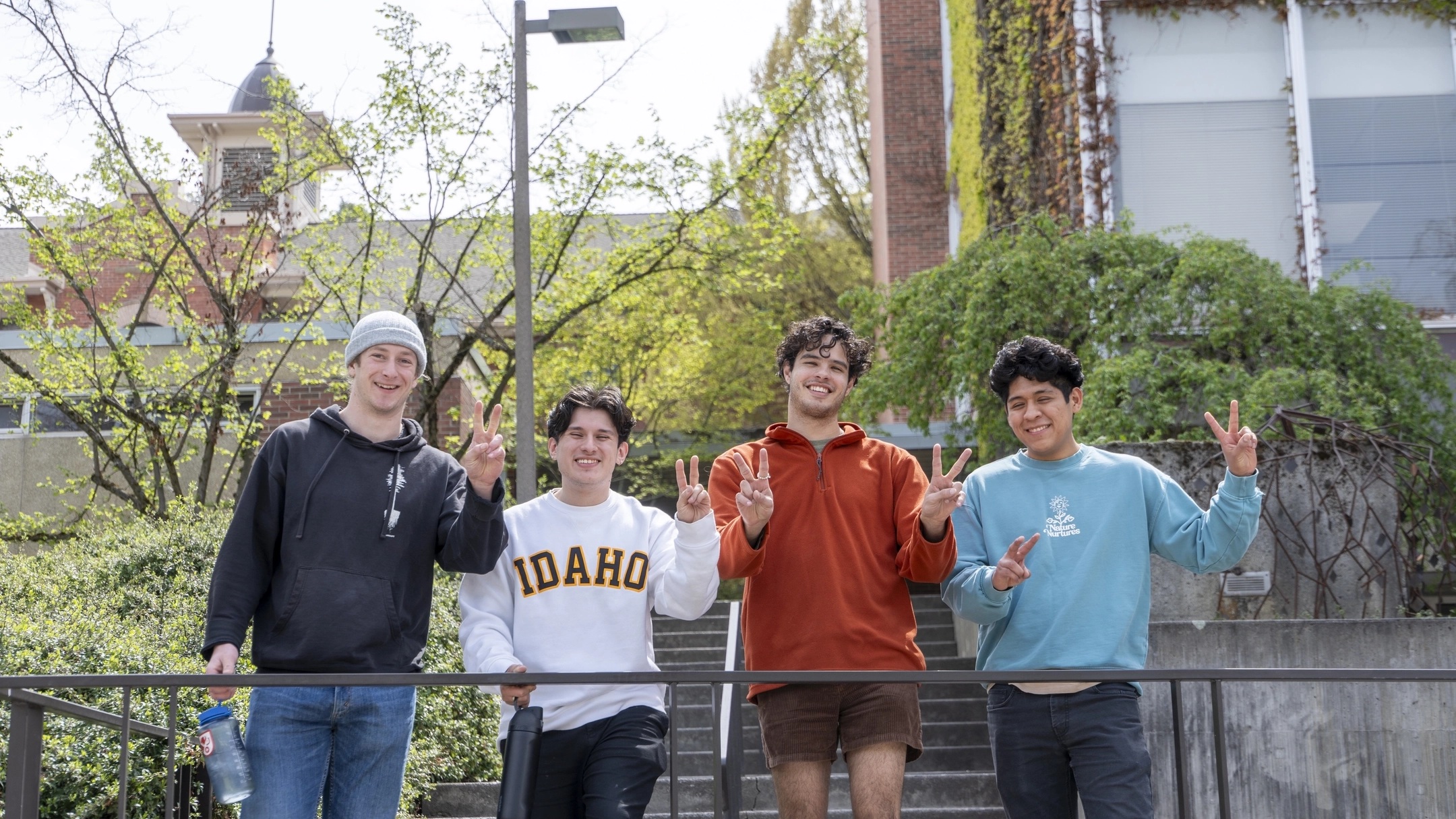 Campus stock photography during UIdaho Bound (UIB) on April 26, 2025.