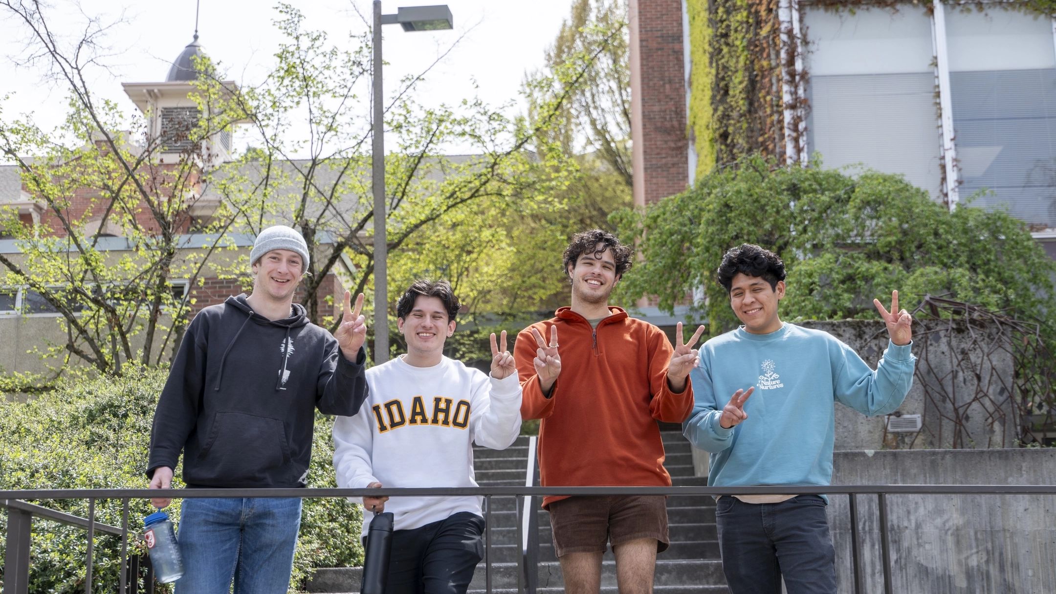 Campus stock photography during UIdaho Bound (UIB) on April 26, 2025.