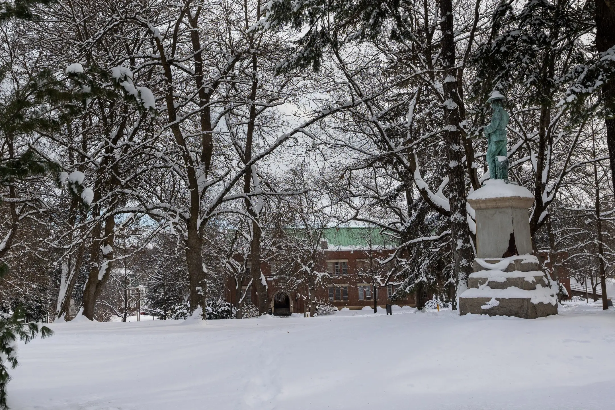 University of Idaho Campus Winter