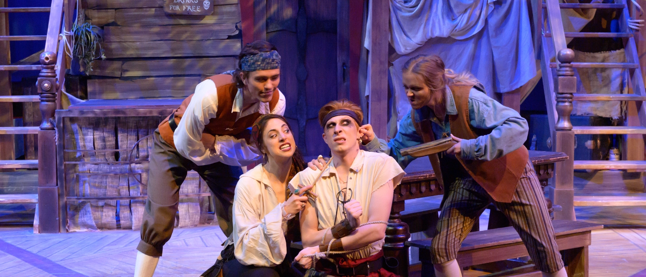 Archive Photos of Theatre production "The Three Keys of Captain Hellfire" in the Hartung Theater