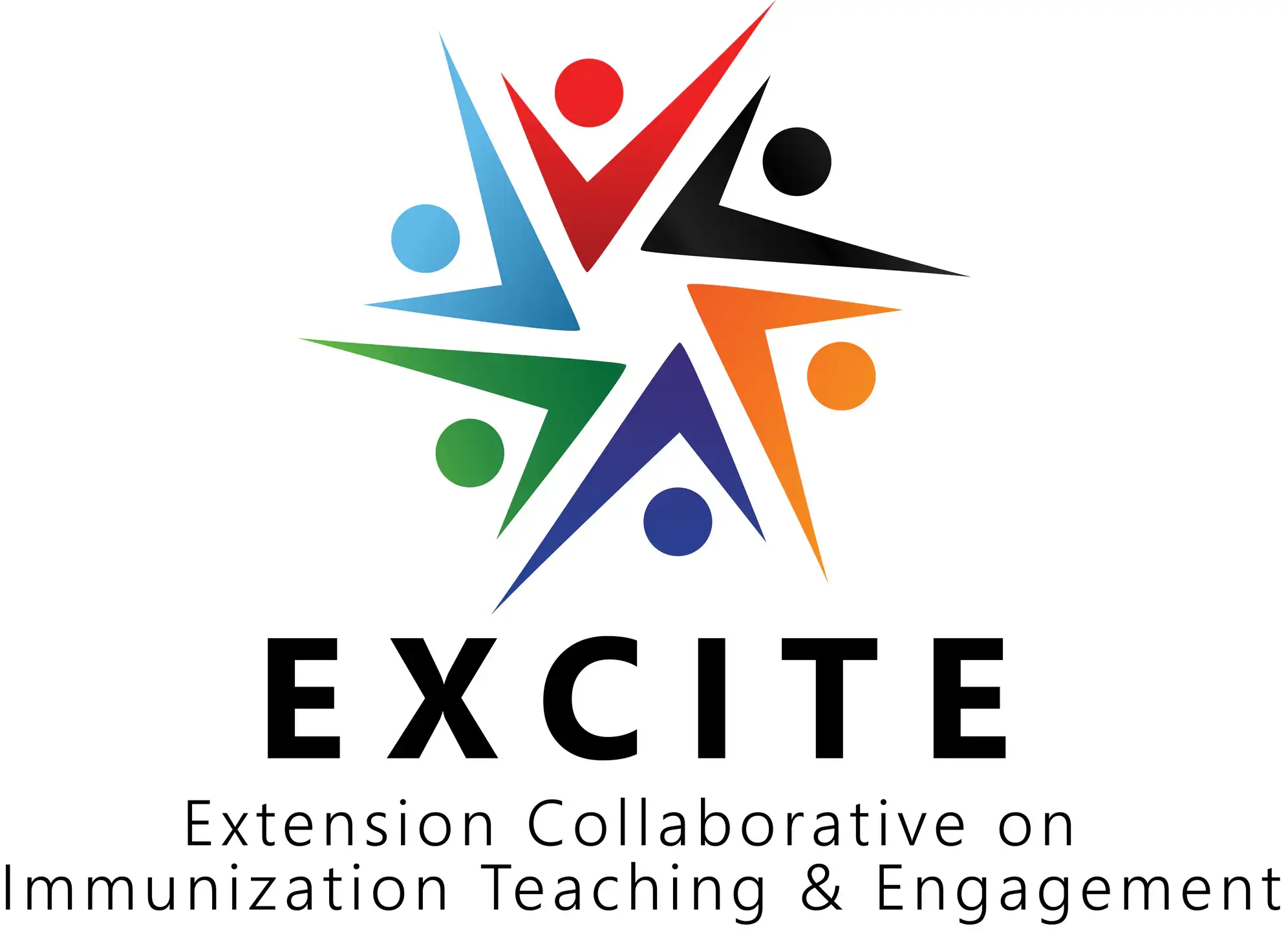 EXCITE immunization graphic logo