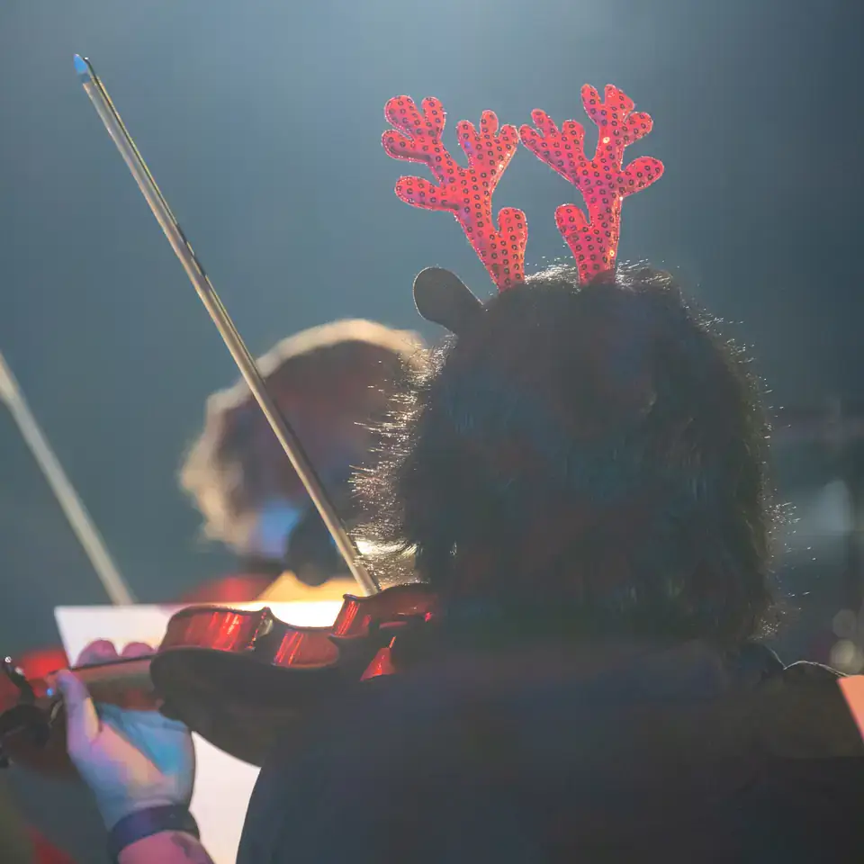 The Lionel Hampton School of Music’s annual Holiday Concert on Thursday, December 11, 2025 at ICCU Arena.