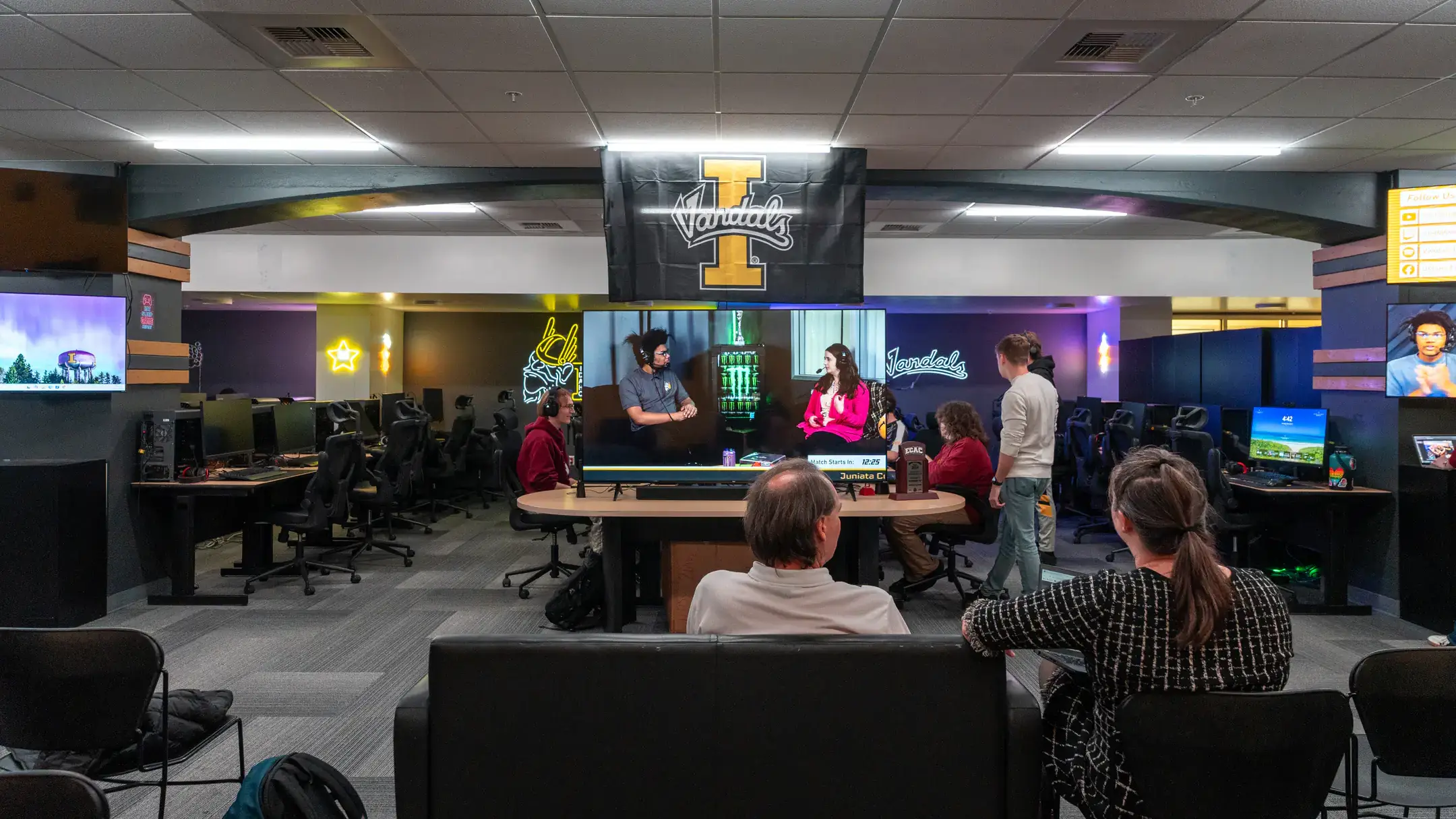 The Vandal Esports lab in the basement of the Pitman Center is photographed Thursday, December 11, 2025.