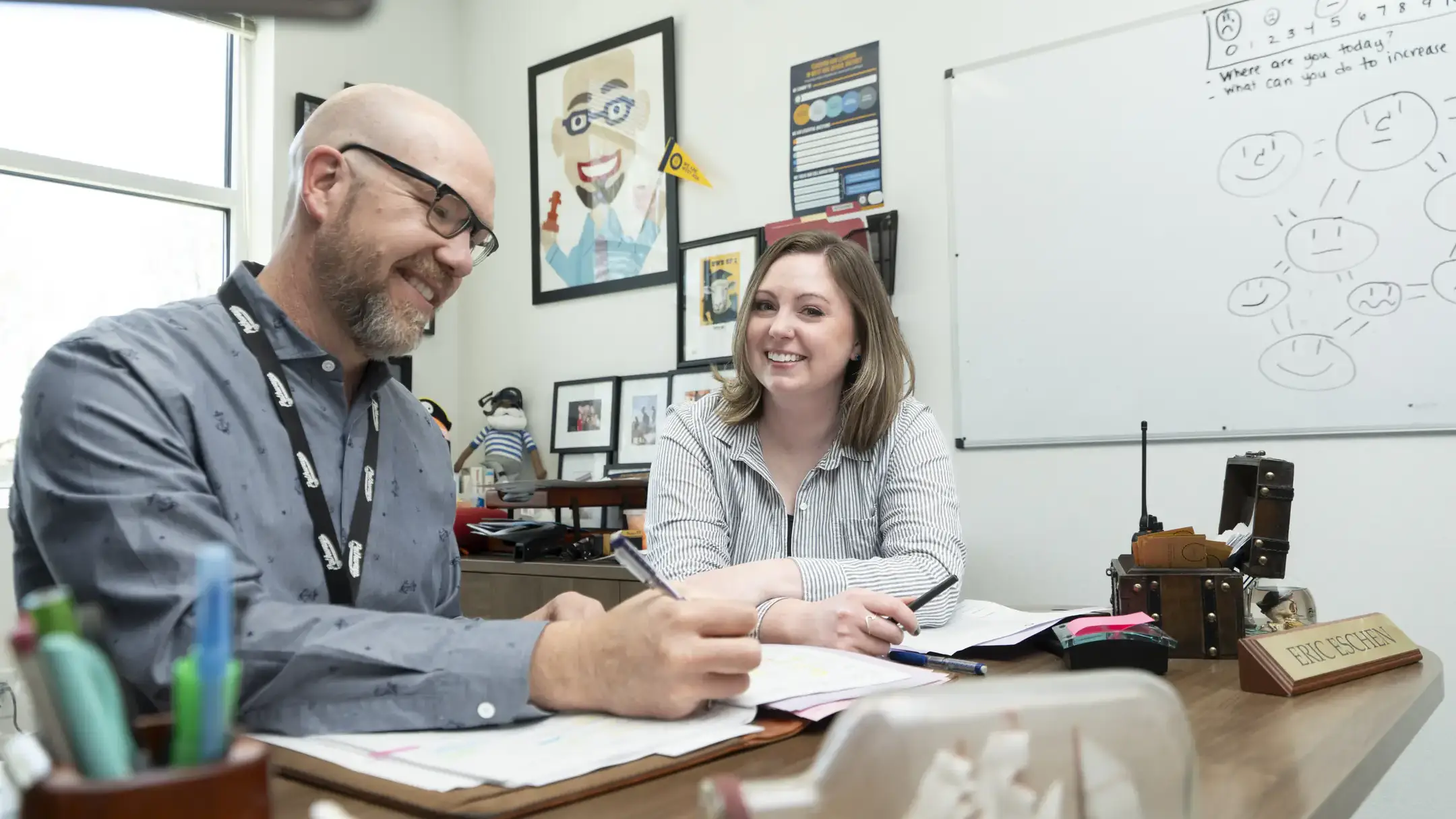 Dara McCarthy, a University of Idaho Boise doctoral student in the College of Education, Health and Human Sciences, has been a school counselor at Pathways Middle School, in Meridian, ID, for over 10 years. Through her doctoral research, she is combining her counseling background and her current field of study, educational leadership, to advance alternative education in Idaho and beyond.