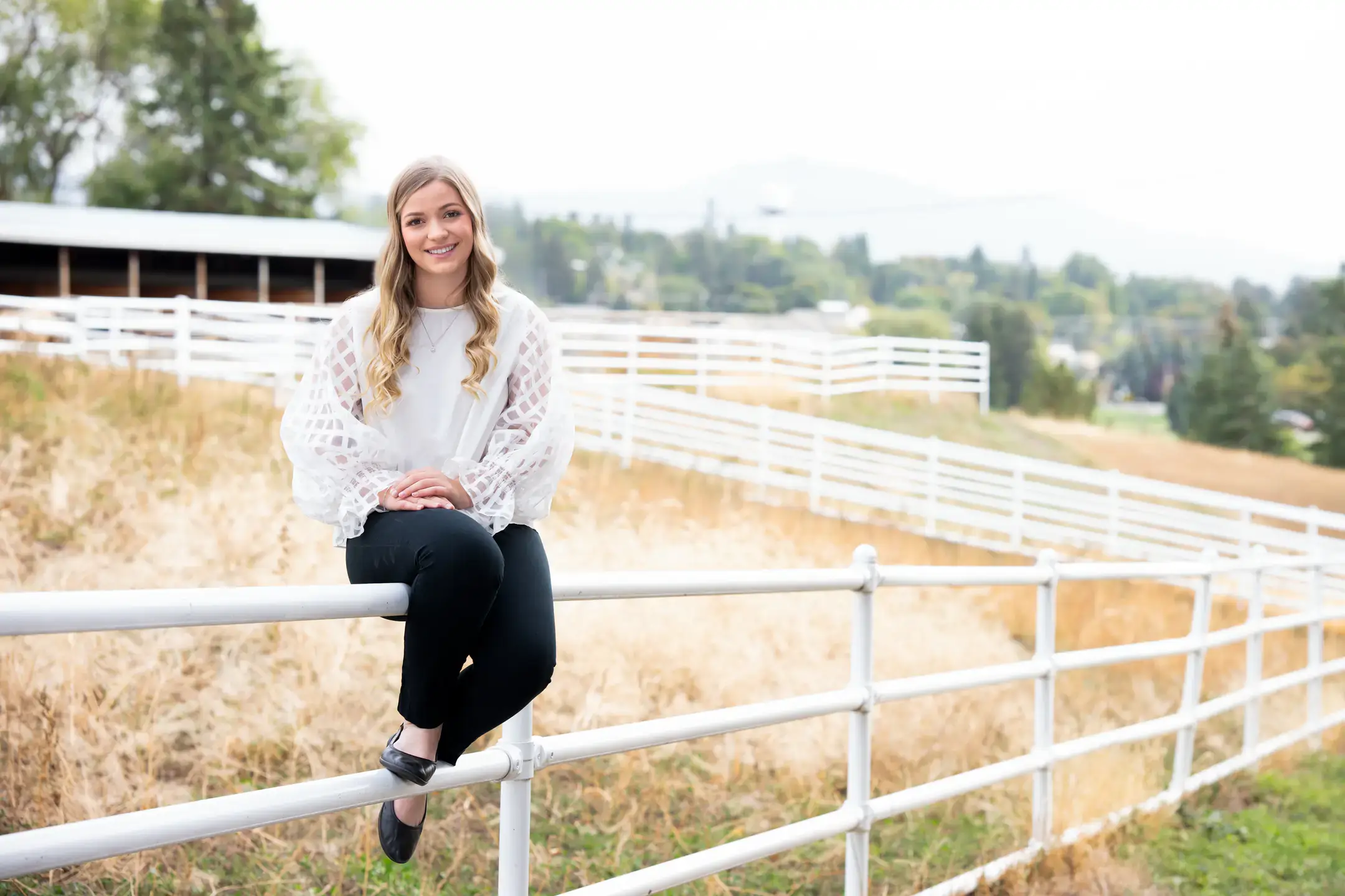 Portrait of Elizabeth Shaw for a feature story about her summer internship with ISDA