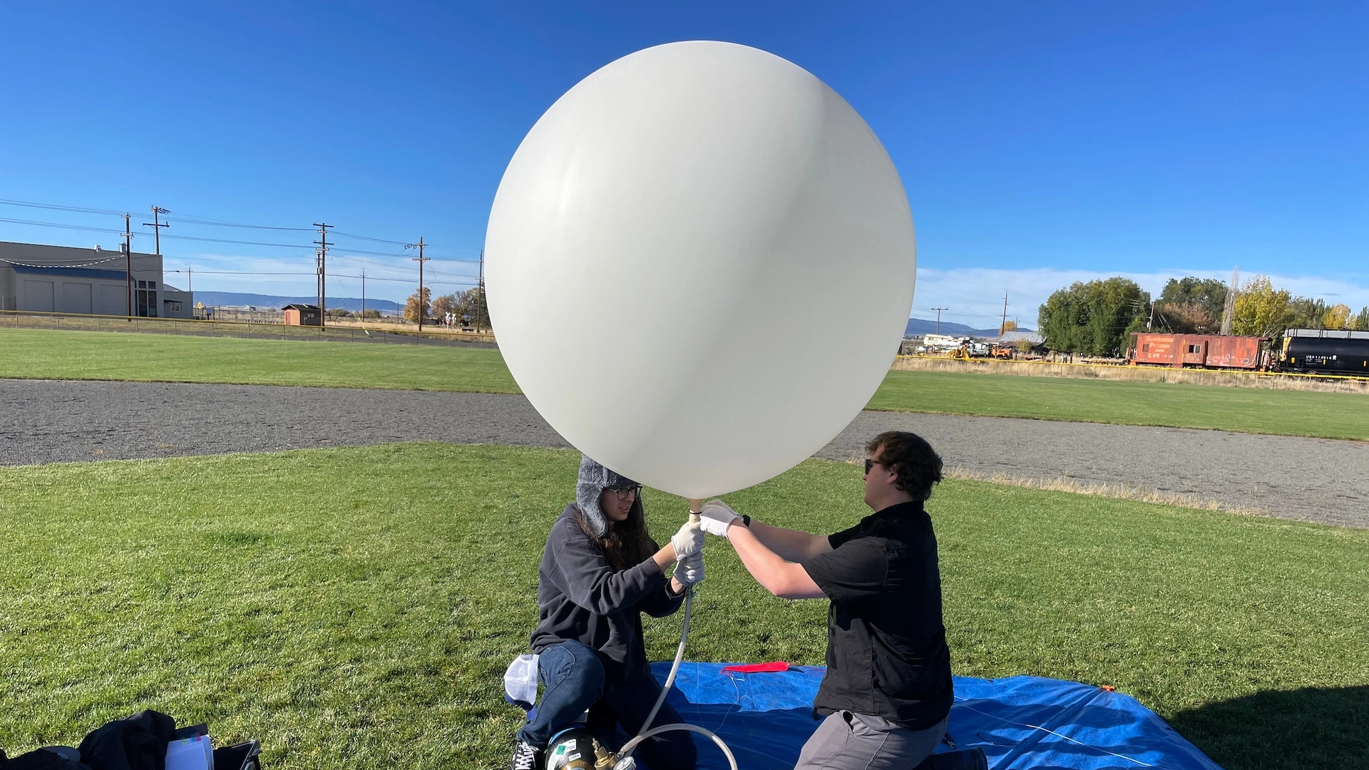 University of Idaho students launched weather balloons to gather eclipse-induced atmospheric data in Oregon during the annular eclipse last fall.