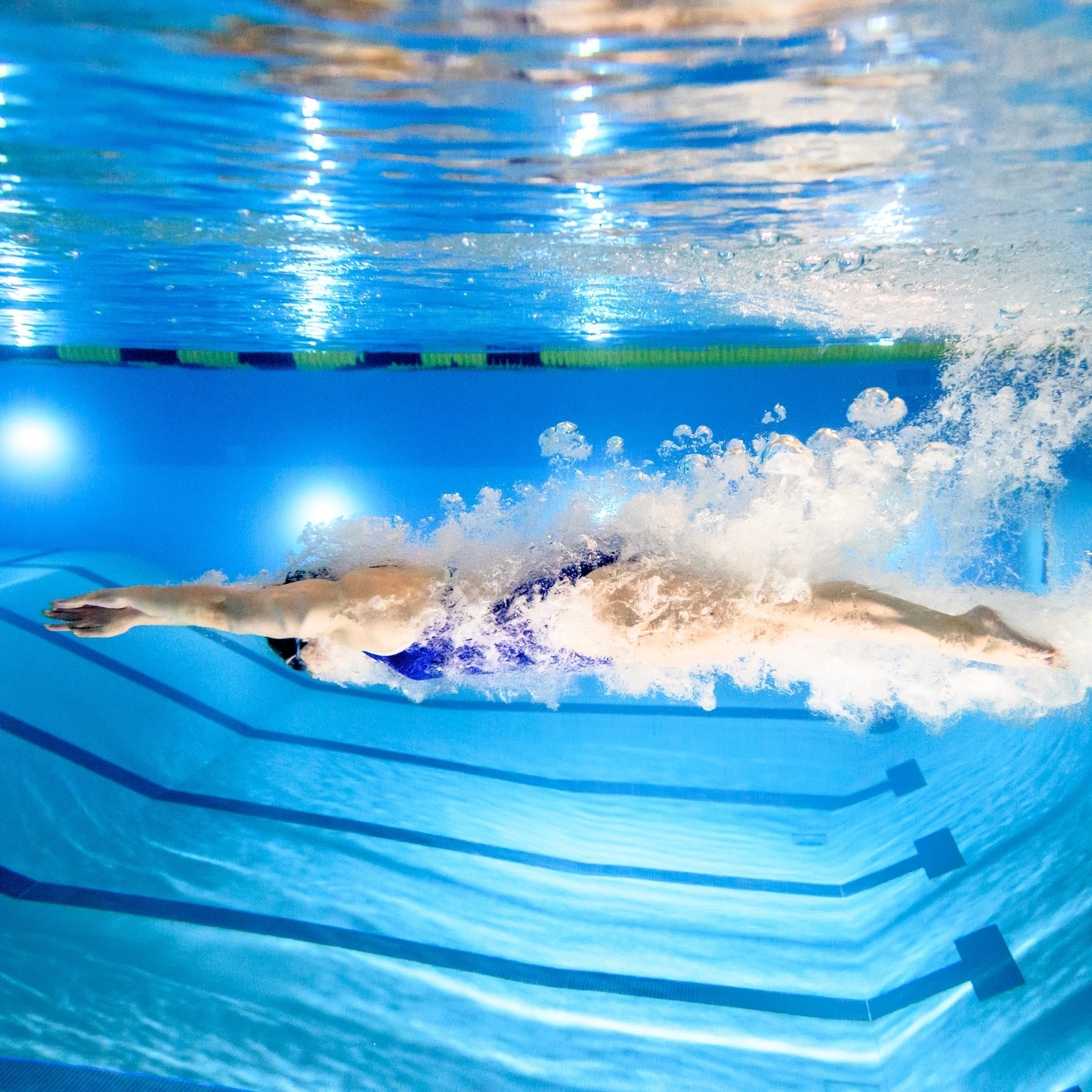 Diver at the Univeristy of Idaho swimer center
