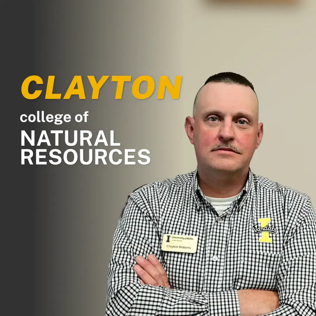 Meet the team: Clayton Roberts, helping College of Natural Resources students.