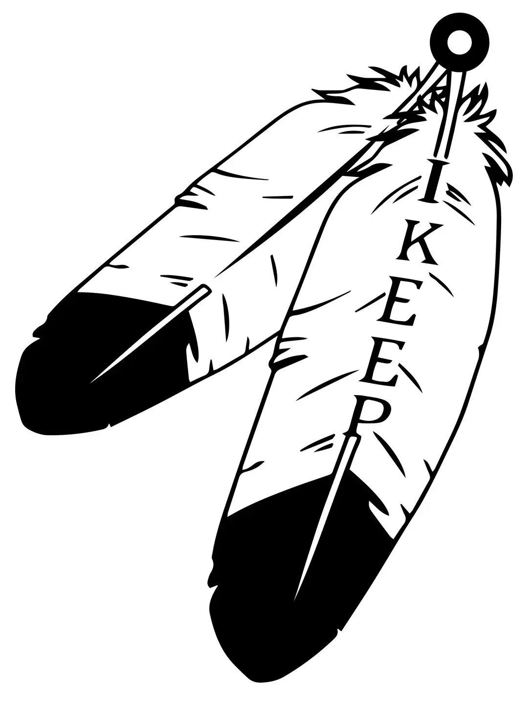 IKEEP feather logo