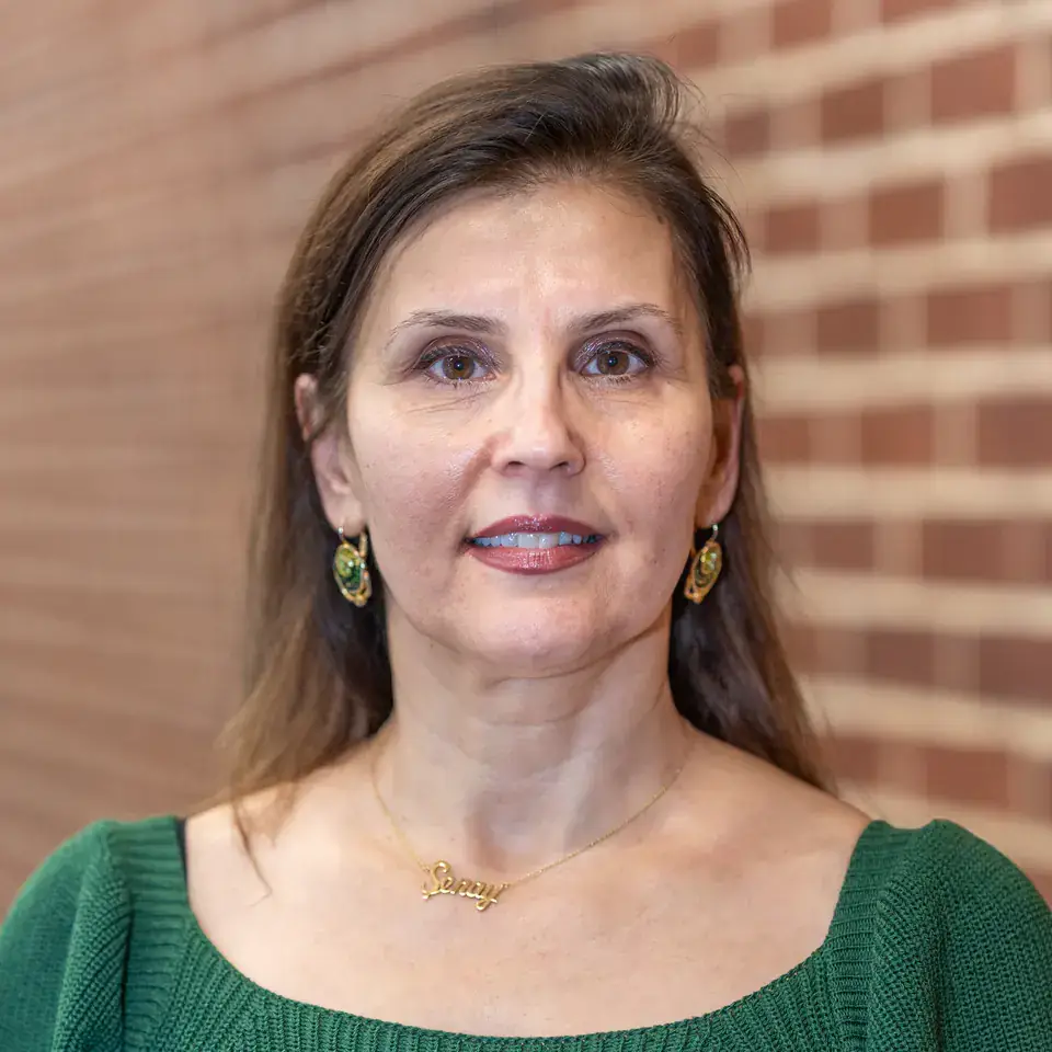 Portrait of Senay Ugur, assistant professor of plant sciences; College of Agricultural and Life Sciences.